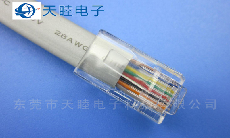 RJ45水晶頭高清圖片