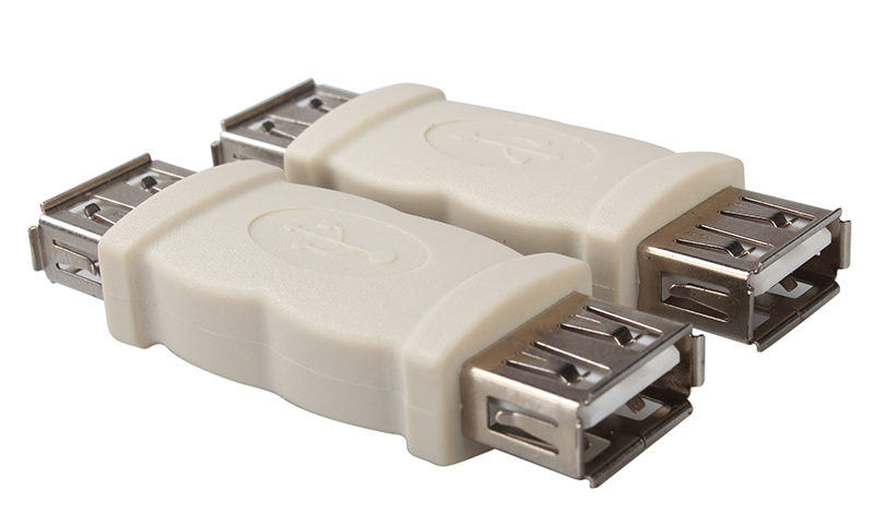 USB 2.0母轉(zhuǎn)母轉(zhuǎn)接頭對(duì)接延長連接器