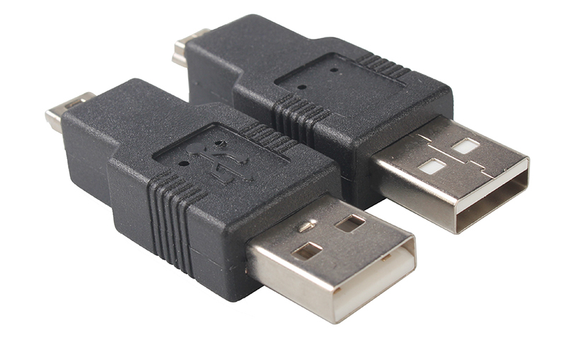 USB 2.0母轉(zhuǎn)mini公轉(zhuǎn)接頭連接器可用于轉(zhuǎn)接對(duì)接延長(zhǎng)